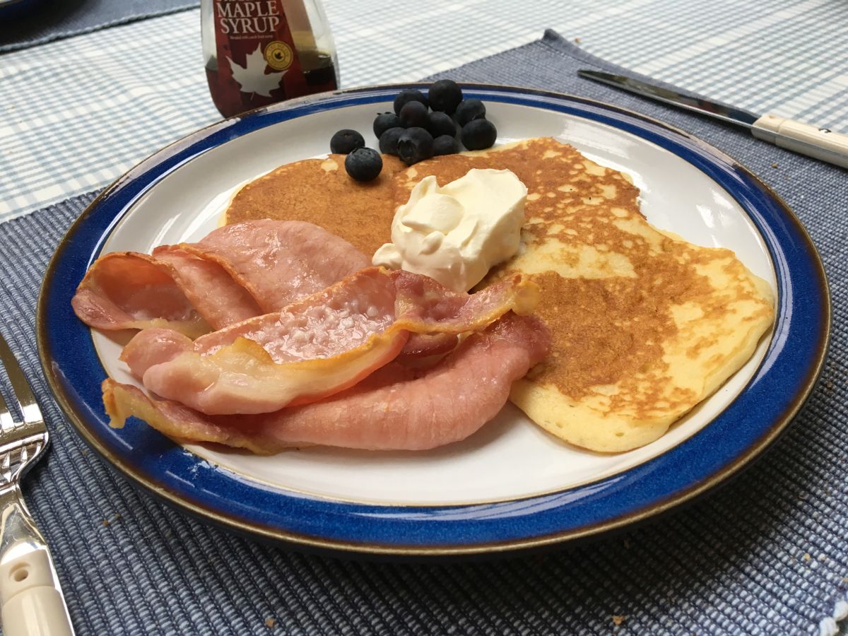 американский завтрак фото