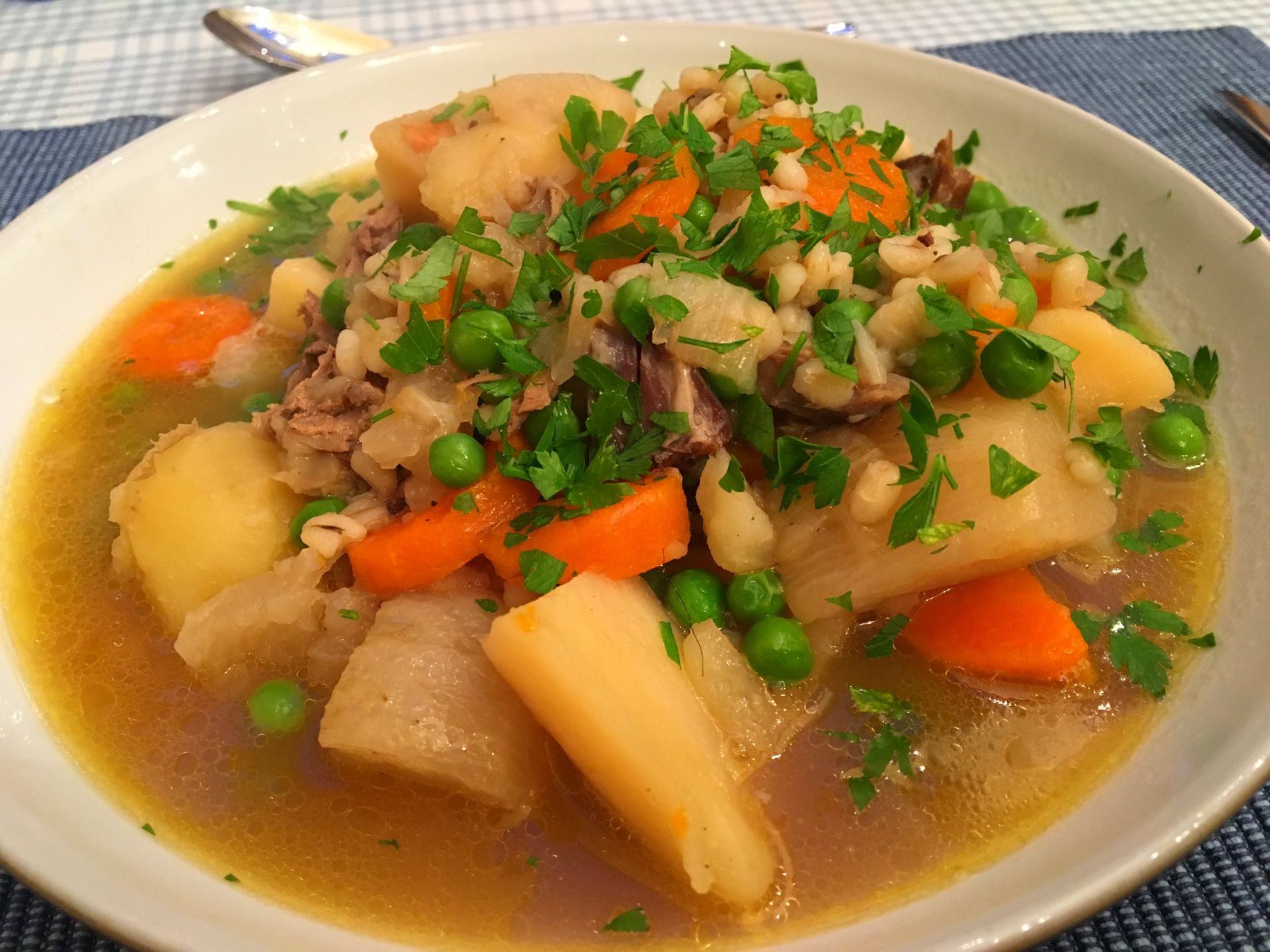 Lamb Barley Broth Arford Books Cooks
